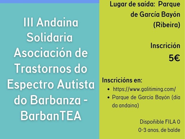 Andaina solidaria a favor de Barbantea
