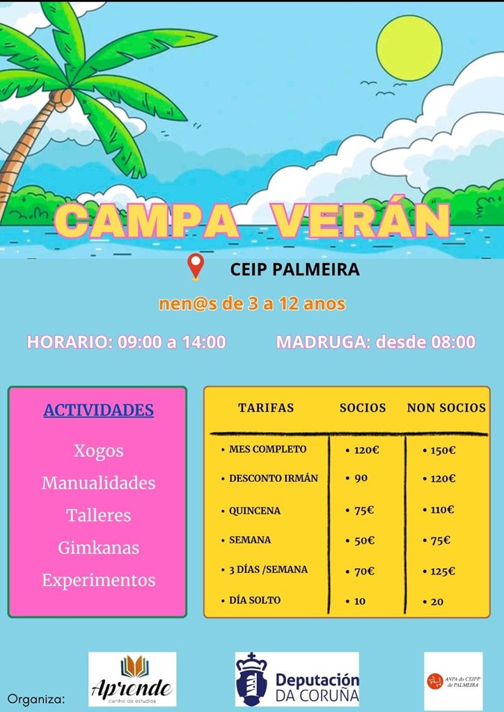 Campamento de verán 2026