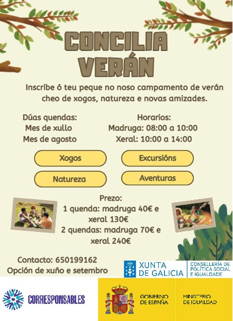 Campamento de verán: Concilia Verán
