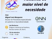 Charla: Autismos de maior nivel de necesidade