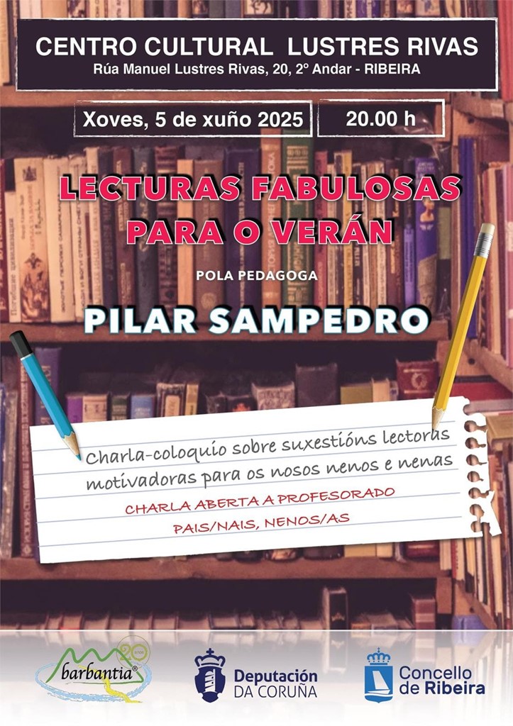 Charla: Lecturas fabulosas para o verán 