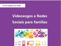 Charla online de Videoxogos o redes sociais