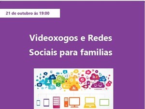 Charla online de Videoxogos o redes sociais