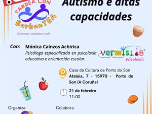 Charla sobre Espectro Autista e Altas Capacidades 