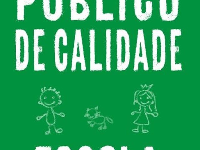 Concentración a favor do ensino