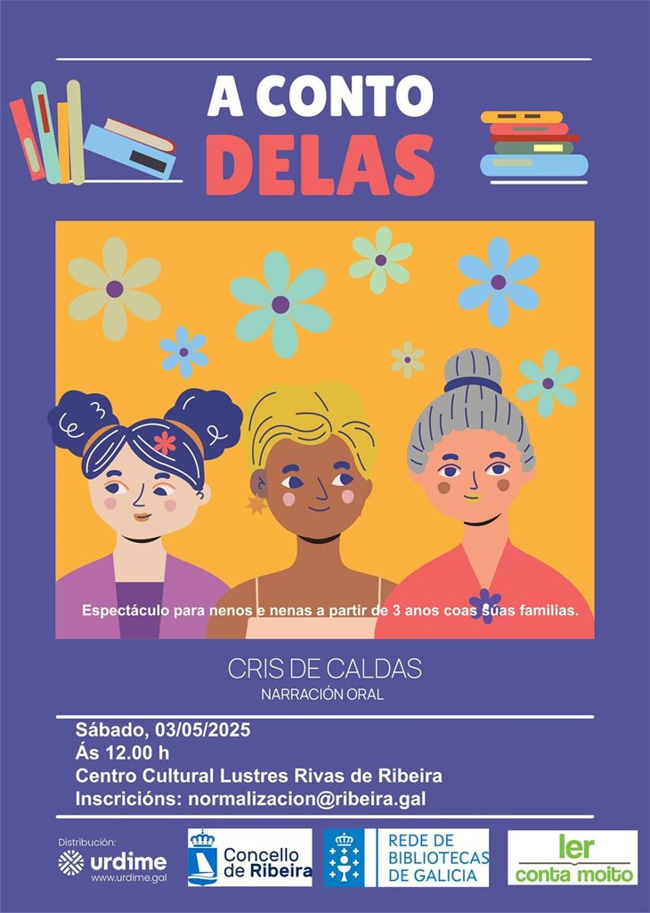 Contacontos: O conto delas con Cris de Caldas