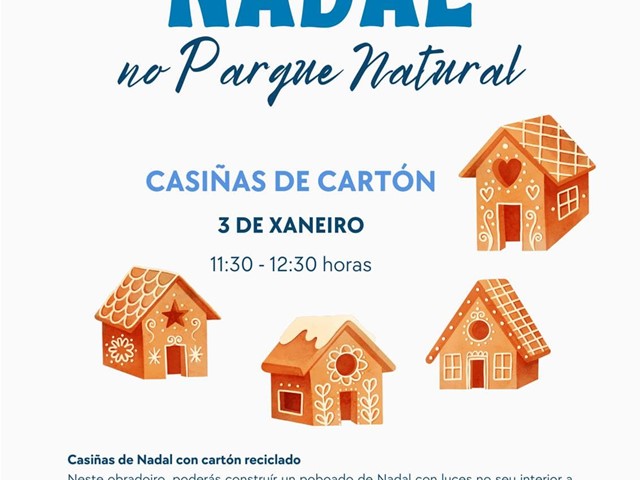 Obradoiros de nadal no parque natural 