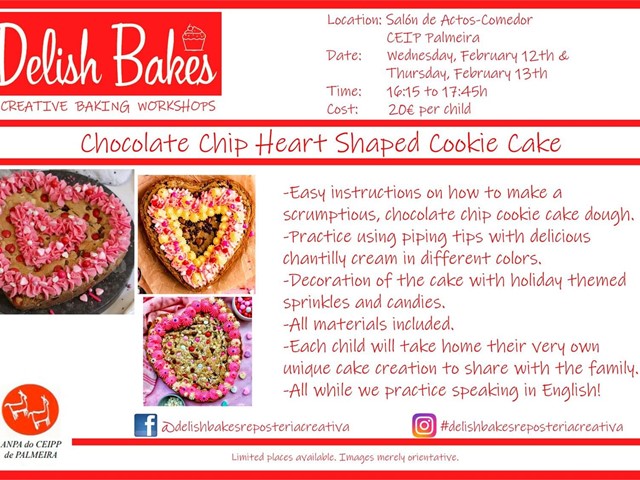 Repostería creativa por San Valentin